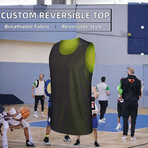 Uniforme de Baloncesto Profesional para Equipo, Personalizado, Transpirable, de Secado Rápido, 100% Poliéster, Cuello Redondo, Unisex, para Todas las Temporadas - Product Image 2