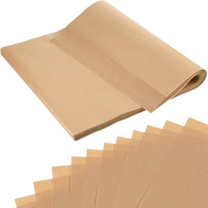 120 Precut Double Side Silicone Coated <strong>Non</strong>-Stick <strong>Parchment</strong> <strong>Paper</strong> for Baking (16x12 Inch) Food Grade Grease Proof Sugar - Product Image 1