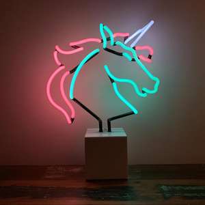 Enseignes au néon licorne, amour LED néon pour fournitures de fête 10 enseignes en acrylique personnalisées avec logo personnalisé petit <span class=keywords><strong>transformateur</strong></span> - Product Image 1