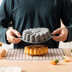 แม่พิมพ์เค้กซิลิโคนแบบใหม่สำหรับใช้ในครัวเรือน ไม่ติดกระทะ ปลอดสาร BPA - Product Image 4