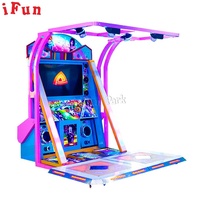 Machine à pièces électronique bon marché d'intérieur pour enfants vente en gros jeu révolution arcade musique et vidéo pompe it up machine à danser