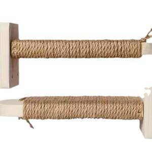 फैक्ट्री डिय सिसल रस्सी पोस्ट लकड़ी की बिल्ली के लिए खरोंच सीढ़ी कदम पोस्ट - Product Image 4