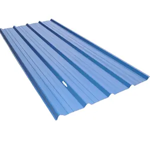 Pannelli tetto isolato ondulato UPVC tetto/isolamento twinwall tegole in PVC/PVC tetto vuoto in lamiera