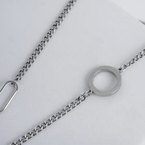 Fabricante OEM de Joyería, Collares Populares para Parejas, Diseño en Forma de Corazón, Joyería de Acero Inoxidable, Regalos de Alta Calidad - Product Image 3