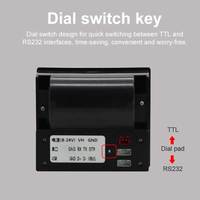 Módulo de Impresora Térmica Integrada de 58 mm, Impresora de Recibos y Códigos de Barras POS con RS232/TTL