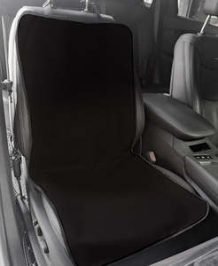 Großer schwarzer wasserdichter faltbarer Sitz bezug aus Oxford-Baumwolle für Haustiere Wasch barer Hunde wagen mit festem Muster für Katzen-Drops hipping - Product Image 4