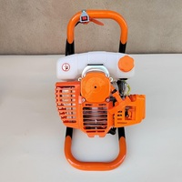 Tarière thermique portable 68 cm³ à 2 temps pour l'agriculture et l'arboriculture
