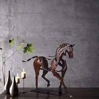 Top choisi nordique intérieur Art artisanat nouveauté et créatif Grinch pays galvanisé Mackenzie US cheval décor à la maison luxe