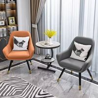 Tables et chaises de balcon modernes et luxueuses en métal, petite table à thé pour la chambre à coucher, combinaison de chaises de loisirs, écologiques et légères