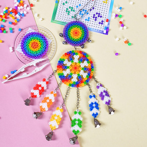 Kit de bricolage éducatif pour enfants : Carillons éoliens en perles Hama 5 mm, jouet puzzle et décoration d'intérieur - Product Image 2