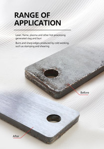 Honry SS1000 1000mm large ponceuse à bande brosse à bande meulage ébavurage finition Machine pour tôle polisseuse - Product Image 5