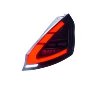 Feux arrière LED ABS haute luminosité avec clignotants séquentiels pour Ford Fiesta Hatchback 2009-2015