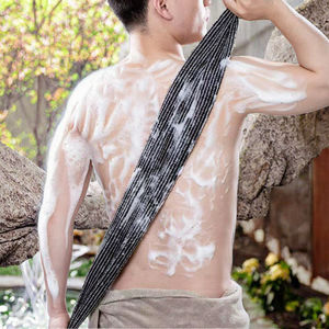 Ceinture de lavage corporel de qualité NINGBO en gros, 100% polyester, exfoliante, éliminant les odeurs, déshumidification - Product Image 3