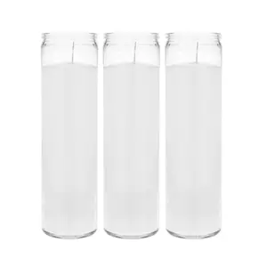 Wedding Water Decor Tall Candle Jars Large Clear Empty Glass Cylinder Floating Candles Holders Water