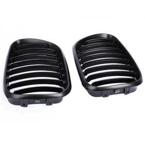 Rejilla Delantera para BMW X5 E53, Malla Negra de Plástico ABS, Pieza de Mejora para Retrofit, 1999-2003 - Product Image 1