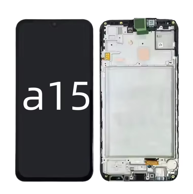 Original Mobile Phone LCDs for Samsung A15/A15 4G/5G A16 A17 with Frame Display Screen Replacement INCELL Mobile Accessories
