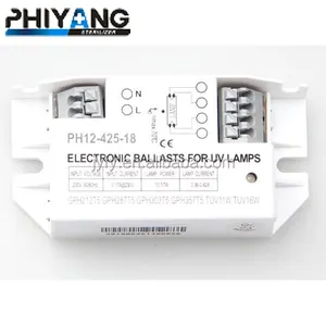 RW12-180-10 làm nóng trước bắt đầu điện tử 240Volt Ballast UVC T5 UVC đèn Ballast cho sản lượng cao khử trùng không khí germicadal đèn