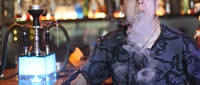 Adaptateur de Tête de Chicha en Acier Inoxydable avec Silencieux, Finition Givrée, 60 cm, Logo Personnalisé pour Toutes les Marques – Conception de Coffret Cadeau de Luxe Sur Mesure