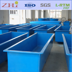 Bassin d'aquaculture en PRV d'occasion, réservoir de pisciculture en fibre de verre pour spas et piscines pour enfants, équipement durable sans fuite à vendre - Product Image 2