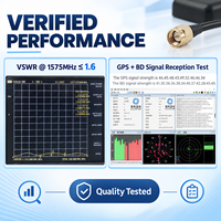 Antenne de navigation GPS/GNSS BD à gain élevé 28dBi, recherche rapide des satellites, positionnement précis, RG174 SMA, pour voiture, camion, suivi de véhicules