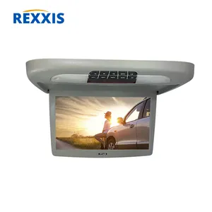 شاشة IPS يمكن تركيبها على سقف السيارة قابلة للطي مقاس 9 بوصة و10.1 بوصة و11.6 بوصة و13.3 بوصة تعمل كشاشة إضاءة LED يمكن تعليقها على سقف الحافلة مزودة بمنفذ USB اختياري
