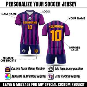 高品质定制成人足球球衣短裤套装个性化球队名称号码顶级OEM服务升华球衣制服 - Product Image 2