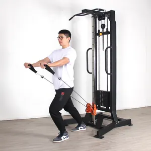 Großhandel Strength Gym Machine Single Multi Pulley System Funktions trainer Wand montage Kabel kreuzung