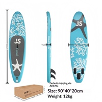 Planche à pagaie gonflable tout usage SUP pour la plage, le surf et les sports nautiques en plein air, modèle JS-CR