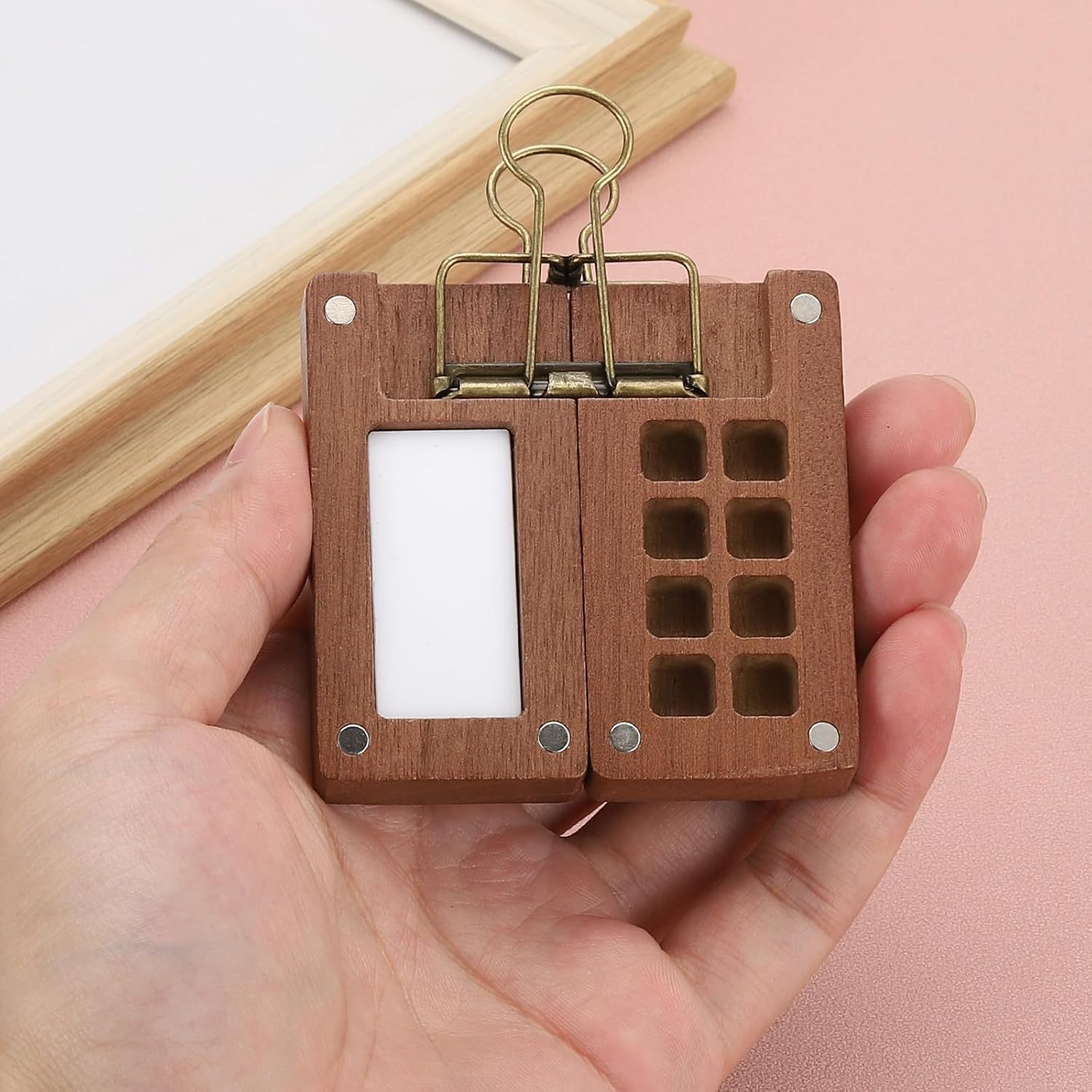 8 color palette  without pigment