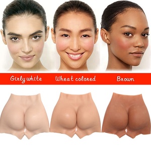 Giảm Béo Vú Hình Thức Phụ Nữ Silicone Mông Nâng Lên Shapewear Corset Đồ Lót Tummy Kiểm Soát Quần Lót Silicone Mông Và Hip - Product Image 3