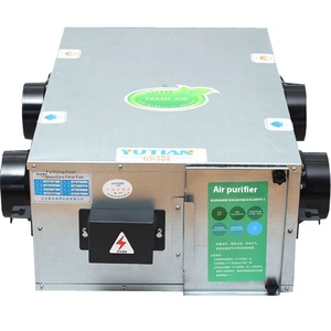 Ventilador Comercial Todo en Uno PM2.5, Sistema de Ventilación Silencioso para el Hogar, Suministro de Aire Fresco, Sistema de Extracción, Purifica el Aire para Uso Doméstico, de Pie - Product Image 1