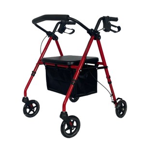 Promising Foldable Four-Wheeled <b>Walker</b> With Seat For <b>Elderly</b> Mobility Aid - Product Image 5