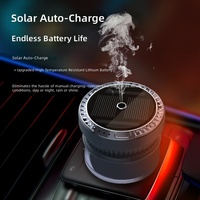 Diffuseur d'air frais pour voiture, vaporisateur intelligent, distributeur automatique de parfum à énergie solaire, appareil d'aromathérapie, huile essentielle