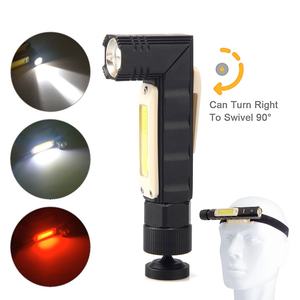 Lampe <span class=keywords><strong>de</strong></span> poche LED multifonctionnelle d'angle, pliable, COB, lampe <span class=keywords><strong>de</strong></span> <span class=keywords><strong>travail</strong></span>, charge magnétique, lumière blanche froide, utilisation comme <span class=keywords><strong>phare</strong></span> <span class=keywords><strong>de</strong></span> maintenance - Product Image 2