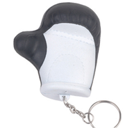 Balle anti-stress souple en mousse PU blanche en forme de chariot de courses, jouets amusants, vente en gros, logo personnalisé, porte-clés anti-stress, cadeaux