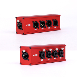 RJ45 Extender, 4 kênh RJ45 trên XLR DMX pháo 6.35mm Mạng Cáp Extender, Splitter XLR hộp sân khấu - Product Image 6