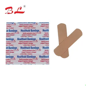 OEM Custom Elastic Fabric Bandage Adhesive quick wound healing plasters/Assorted Size round Band Aid/waterproof Plastic Band-Aid