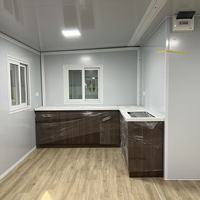 Maisons conteneurs extensibles conformes aux normes australiennes OEM, avec structures en acier galvanisé, préfabriquées et pliables, pour les jardins ou les logements d'appoint.