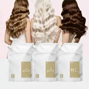 Krim rambut permanen, teknologi baru pabrik sumber Keratin kesehatan keriting multi-fungsi rambut keriting keriting keriting keriting