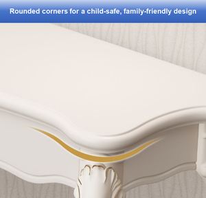 Table <span class=keywords><strong>console</strong></span> étroite en bois de style français |   Table de salon pour l'entrée |   Meubles de couloir pour villas et hôtels - Product Image 3