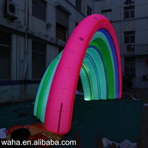 Lampu Inflatable Pelangi untuk Dekorasi Pesta, Penerangan Kota, Iklan Festival - Product Image 2