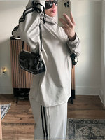 Ensemble de sweats à capuche surdimensionnés personnalisés pour femmes musulmanes, vêtements de sport modestes, fabricant OEM en gros