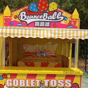 Tolefun CE Factory Enfants Aventure En Plein Air Parkt Jaune Thème Carnaval Stand Jeu Ballon Pop Crossbowman Compétence Jeux Funfair - Product Image 3