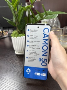 TECNO Camon 50 Pro รุ่นใหม่ ปี 2026 สมาร์ทโฟน 5G คุณภาพสูง หน่วยความจำขนาดใหญ่ 16GB+1TB รุ่นปลดล็อคทั่วโลก - Product Image 5