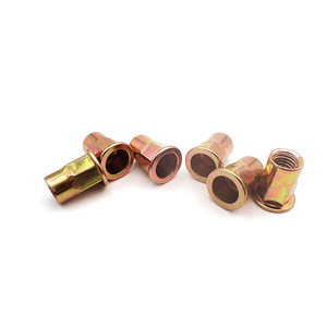 Bengu Color Zinc Hex <b>Rivet</b> <b>Nut</b> M3 M4 M5 M6 M8 Grade A Level 6.8 Q235 Steel Construction Industry - Product Image 3