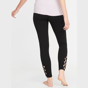 Nouveauté Pantalons de yoga de maternité sur mesure de <span class=keywords><strong>haute</strong></span> qualité Leggings de fitness Protéger le gros ventre pour les femmes enceintes - Product Image 3