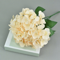 Kunstzijde 5-takken grote hortensia boeket bruiloft locatie decoratie bruidsboog ceremonie achtergrond bloemstuk