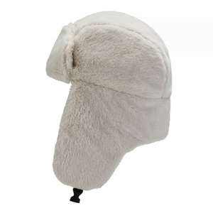 2025 Biểu Tượng Tùy Chỉnh Mùa Đông Ngoài Trời Ấm Dày Tuyết Trượt Tuyết <span class=keywords><strong>Trapper</strong></span> Mũ Nga Lông Mùa Đông Mũ Earflap Trượt Tuyết Phi Công Mũ - Product Image 3