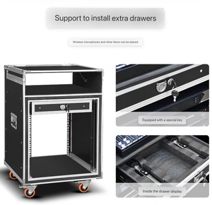 Amplificateur de caisson de basses de son à gamme complète d'étape <span class=keywords><strong>professionnelle</strong></span> 8u10u12u Cabinet de boîtier en aluminium d'aviation OEM et ODM pris en charge - Product Image 6