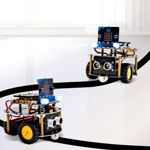 Keyestudio ไมโครบิตมินิเต่ารถสมาร์ทสำหรับไมโครบิตชุดรถหุ่นยนต์อัจฉริยะ - Product Image 1